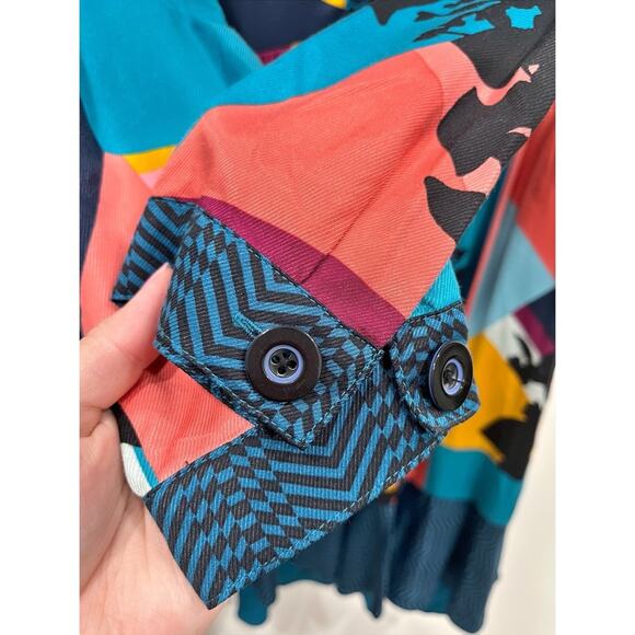 Anthropologie Maeve Gillian Abstract Dress - Picture 8 of 12